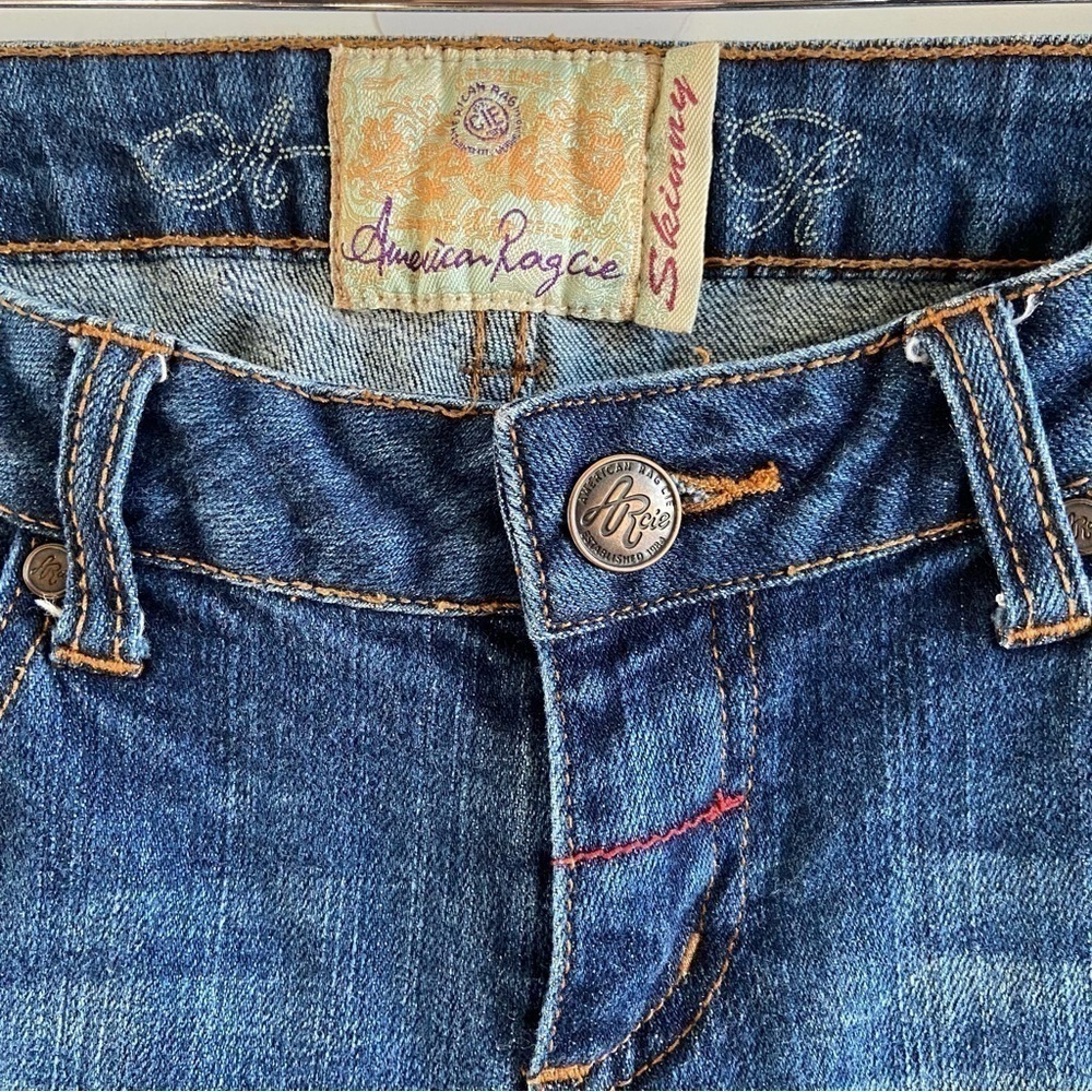 American Rag Mid Rise Skinny Jeans Size 9 - Picture 5 of 10